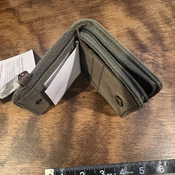 Thirty-One gray Canvas Wallet - Picture 6 of 8